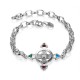 Schutzkreuz Silber 925 als Armband NEU