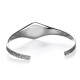 Schutzkreuz 18mm Silber 925 mit Energiekreis als Armreif NEU