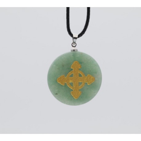 Schutzkreuz 30mm aus Jade
