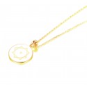 Kraft-Amulett 18mm in Gelbgold 585