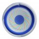 Energieglasscheibe 80 mm Rand Glatt