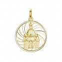 Schutzamulett "Frauenkirche" 14K Gelbgold