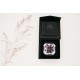 Kristall "P9" 42mm achtkant Rosa