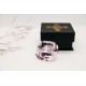 Kristall "P9" 42mm achtkant Rosa