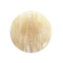 Gelber Onyx als Massagestein mit Kreuz-Symbol