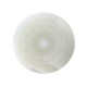 Grüner Onyx als Massagestein mit Atlantis-Symbol