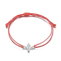 Armband in 5 Farben Schutzkreuz in 9mm