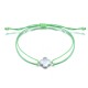 Armband in 5 Farben Kleeblatt in 9mm