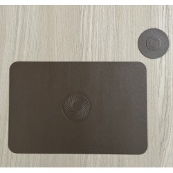 Telleruntersetzer mit Tassenuntersetzer Tanzender Engel - Kunstleder