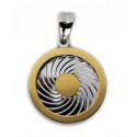 Energie-Schutz-Kreis 18mm Silber 925