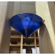 Lichtkristall 15cm rund in 7 Farben