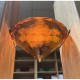 Lichtkristall 15cm rund in 7 Farben