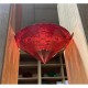 Lichtkristall 15cm rund in 7 Farben