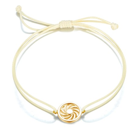Energiekreis Armband in 11mm 585 Gelbgold