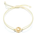 Energiekreis als Armband in 11mm 585 Gelbgold