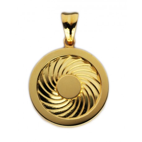 Energiekreis Gelbgold 585 in 18 mm