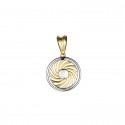 Energie-Schutz-Kreis 12mm Silber 925 Lücke