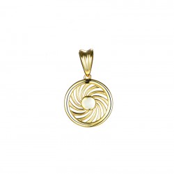 Energie-Schutz-Kreis 18mm Silber 925 Lücke