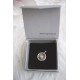Energie-Schutz-Kreis 12mm Silber 925 Lücke