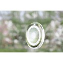 Energieglasscheibe 80 mm Rand Glatt