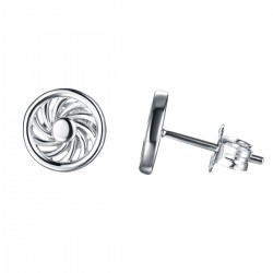 Energie-Schutz-Ohrstecker 925 Silber