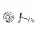 Energie-Schutz-Ohrstecker 925 Silber