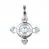 Schutzkreuz Silber 925 18 mm NEU