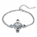 Schutzkreuz 30mm Silber 925 als Armband NEU