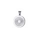 Kraft-Amulett 18mm in Silber 925
