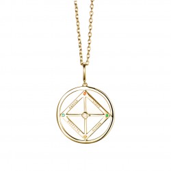 Elementenschutz 18mm 585 Gelbgold